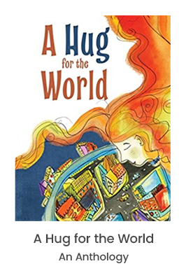 Book cover of A Hug For The World anthology